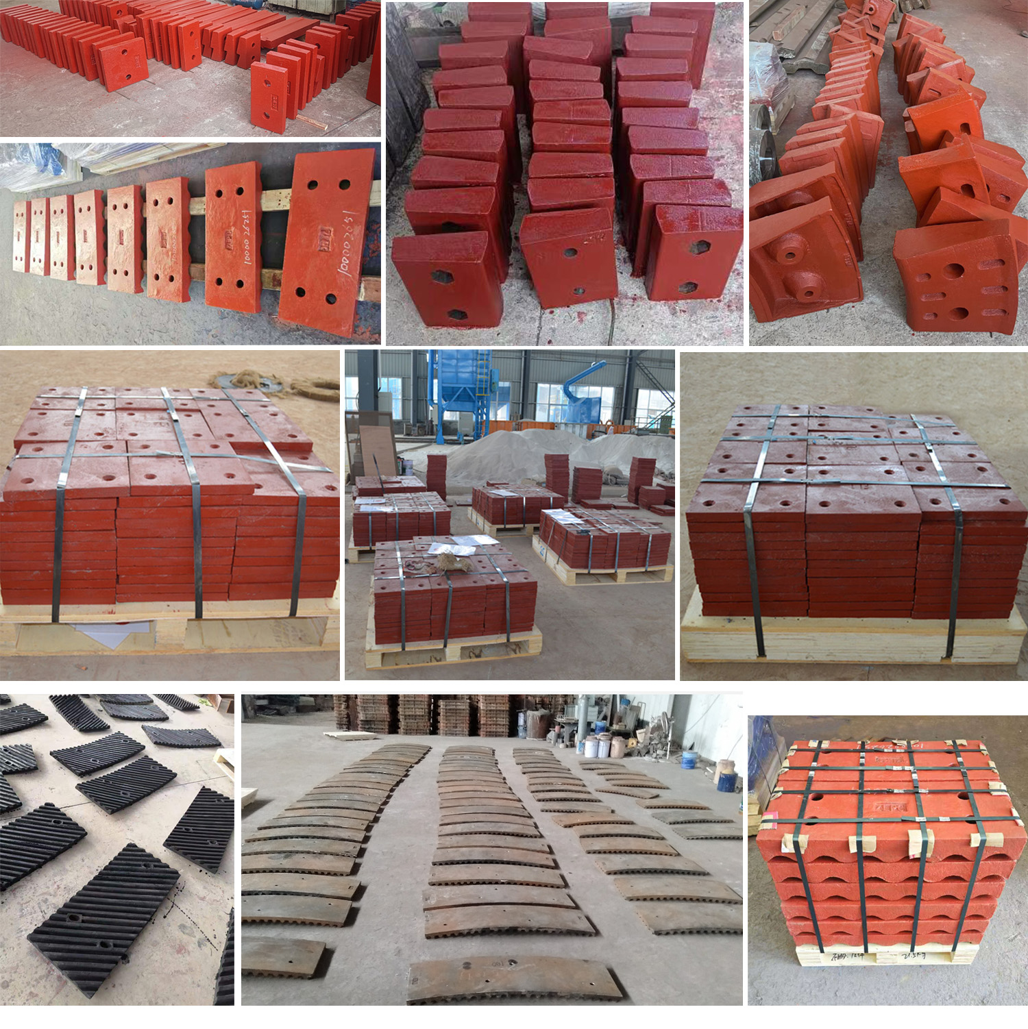 lớp lót máy nghiền