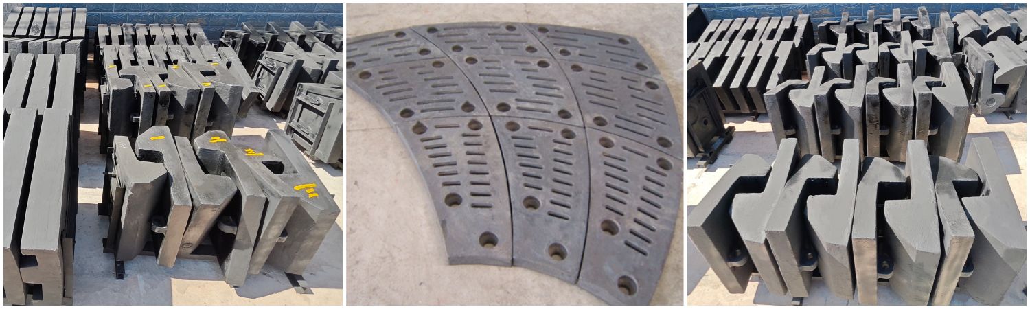 Lớp lót máy nghiền SAG